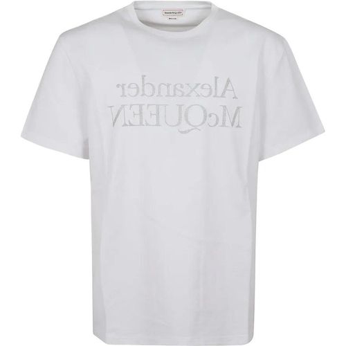 Pure Cotton T-Shirt - Größe L - alexander mcqueen - Modalova