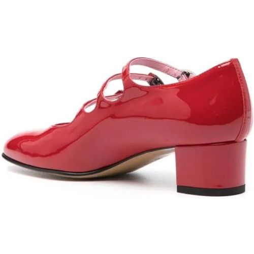 Sandalen & Sandaletten - Ruby Red Leather Shoes - Gr. 38 (EU) - in - für Damen - Carel Paris - Modalova