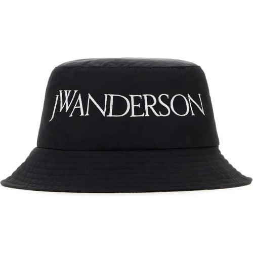 Caps & Mützen - Logo Bucket Hat Black - Gr. M/L - in - für Damen - J.W.Anderson - Modalova