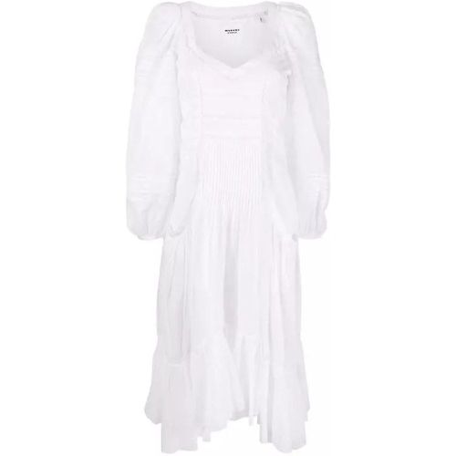 White Melia Midi Dress - Größe 40 - white - Etoile Isabel Marant - Modalova