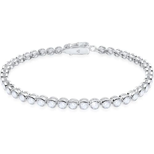 Armbänder - Armband Topas 925 Sterling Silber - Gr. 18 CM - in Weiß - für Damen - Elli - Modalova