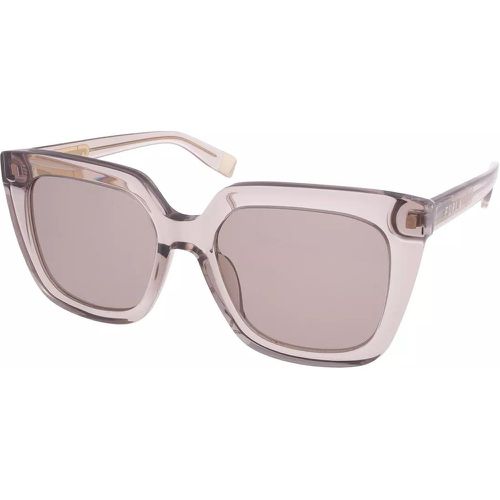 Sonnenbrille - WD00097 SUNGLASSES SFU776 - Gr. unisize - in Grau - für Damen - Furla - Modalova