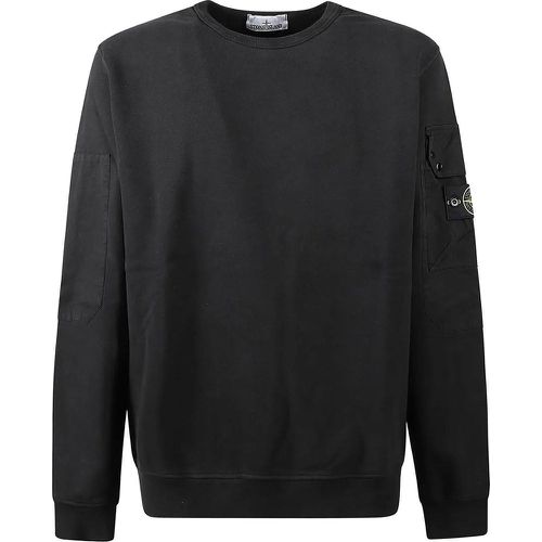 Sweatshirt Black - Größe L - Stone Island - Modalova