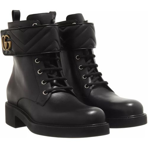 Boots & Stiefeletten - Double G Ankle Boots Leather - Gr. 40 (EU) - in - für Damen - Gucci - Modalova