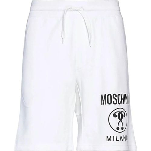 Couture Cotton Logo Shorts - Größe 46 - Moschino - Modalova