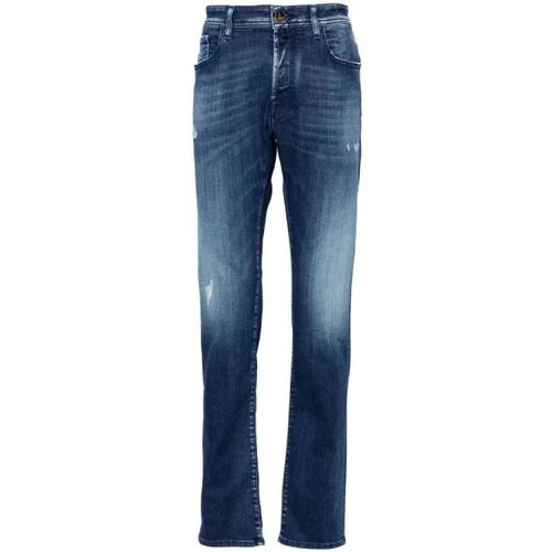 Bard Blue Denim Pants - Größe 35 - blue - Jacob Cohen - Modalova