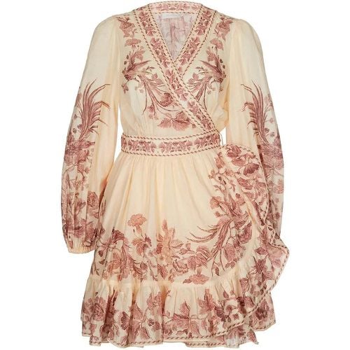 WAVERLY WRAP MINI DRESS - Größe 4 - Zimmermann - Modalova