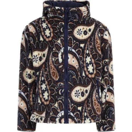 Multicolor La Polaire Paisley Jacket - Größe S - black - Drôle De Monsieur - Modalova