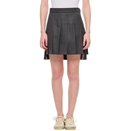 Pleated Mini Skirt - Größe 38 - Thom Browne - Modalova