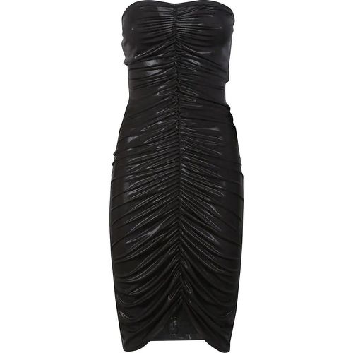 Strapless Shirred Front Dress Black - Größe XS - Norma Kamali - Modalova