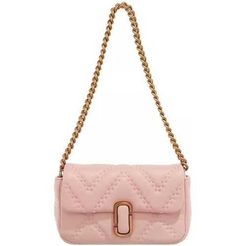Crossbody Bags - The Quilted Leather J Marc Mini Shoulder Bag - Gr. unisize - in Gold - für Damen - Marc Jacobs - Modalova