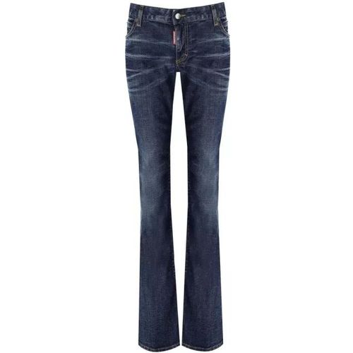Medium Waist Flare Blue Jeans - Größe 38 - blue - Dsquared2 - Modalova
