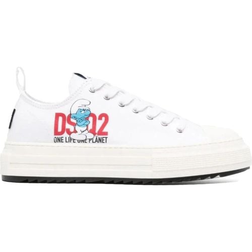 Low-Top Sneaker - Smurfs Grouchy Low Top Sneakers - Gr. 42 (EU) - in - für Damen - Dsquared2 - Modalova