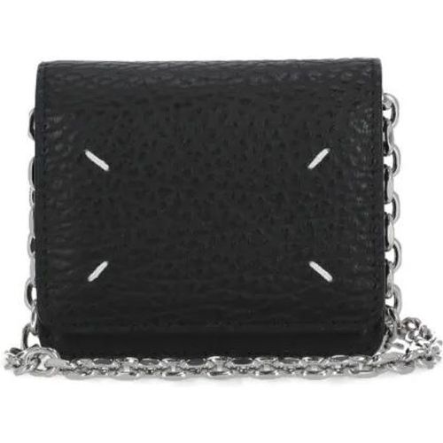 Portemonnaies - Pebbled Leather Wallet - Gr. unisize - in - für Damen - Maison Margiela - Modalova