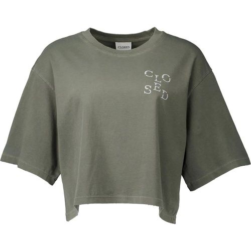 Cropped T-shirt T-shirts Groen C95228-44h-a - Größe M - closed - Modalova