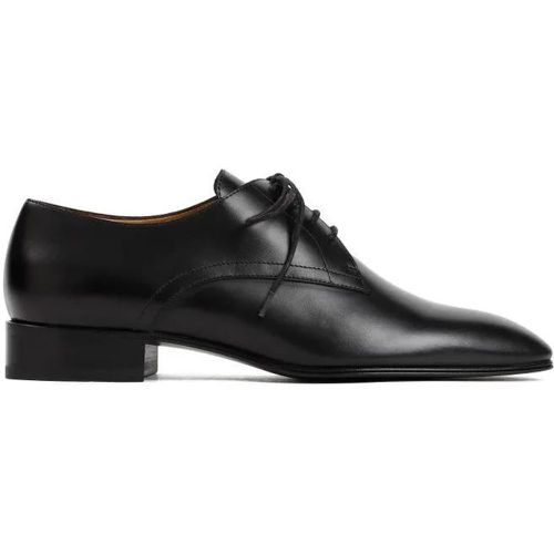 Loafers & Ballerinas - Black Leather Kay Oxford Derbies - Gr. 38,5 (EU) - in - für Damen - The Row - Modalova