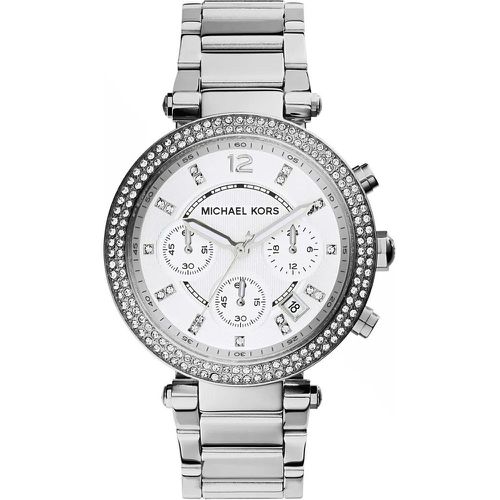 Uhr - MK5353 Parker Watch - Gr. unisize - in Silber - für Damen - Michael Kors - Modalova