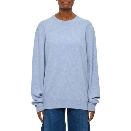 Light Blue Cashmere Crewneck Pullover - Größe ONE SIZE - Extreme Cashmere - Modalova