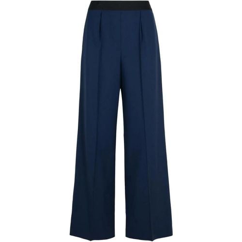 Navy Virgin Wool Pants - Größe 38 - MSGM - Modalova