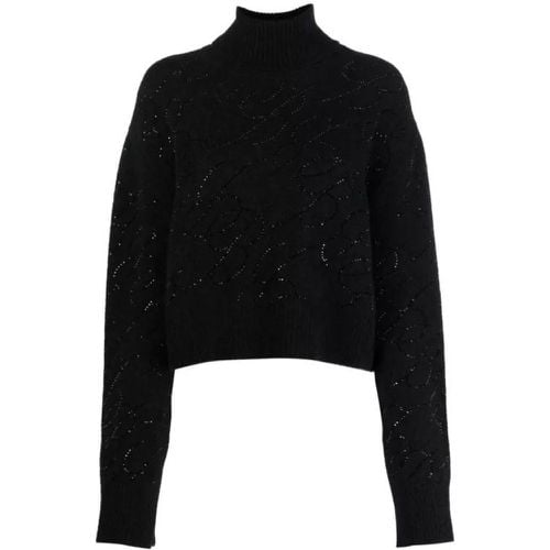 Crystal-Embellished Knitted Jumper - Größe S - Blumarine - Modalova