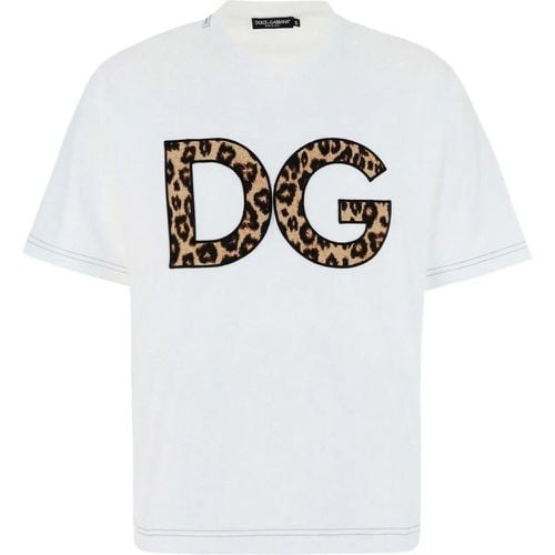 Dolce & Gabbana DG T-shirt - Größe 46 - Dolce&Gabbana - Modalova