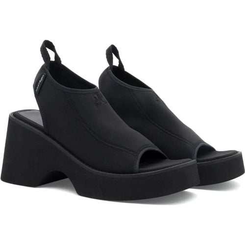 Slipper & Pantoletten - Courr�ges Sandals Black - Gr. 40 (EU) - in - für Damen - Courrèges - Modalova