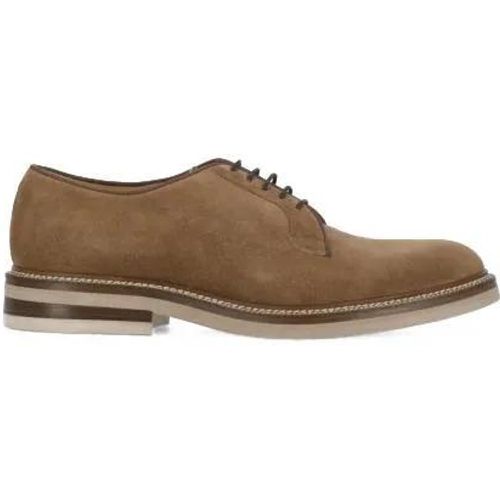 Boots & Stiefeletten - Suede Leather Lace-Up - Gr. 42,5 (EU) - in - für Damen - BRUNELLO CUCINELLI - Modalova