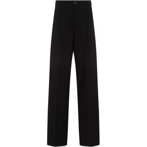 Vela Pleated Pants - Größe 38 - black - SPORTMAX - Modalova