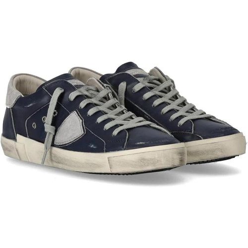 Low-Top Sneaker - PRSX LOW OLD STYLE BLAUER SNEAKER - Gr. 40 (EU) - in - für Damen - Philippe Model - Modalova