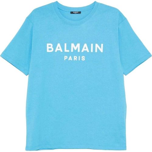 T-shirts and Polos Blue - Größe L - Balmain - Modalova