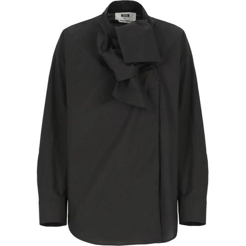 Cotton Shirt - Größe 42 - MSGM - Modalova