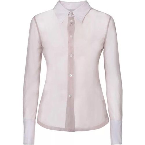 Classic White Cotton Shirt - Größe 40 - MM6 Maison Margiela - Modalova