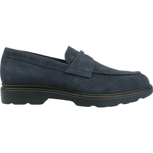 Loafer - Mocassini in Camoscio Blu H393 - Gr. UK_6 - in - für Damen - Hogan - Modalova