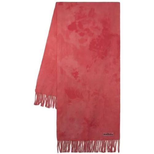 Tücher & Schals - Canada Tie Dye Scarf - Wool - - Gr. unisize - in Rosa - für Damen - Acne Studios - Modalova