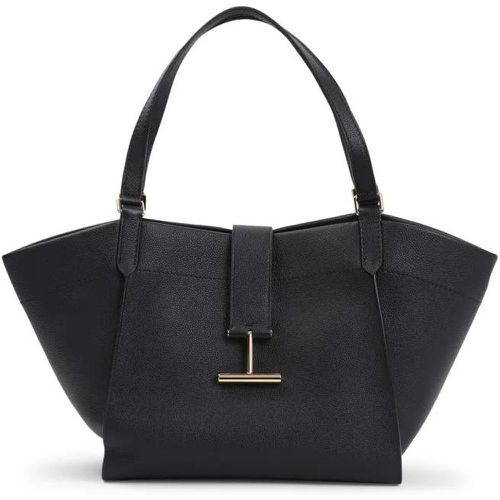 Shopper - Black Calf Leather Medium Tote Bag - Gr. unisize - in - für Damen - Tom Ford - Modalova