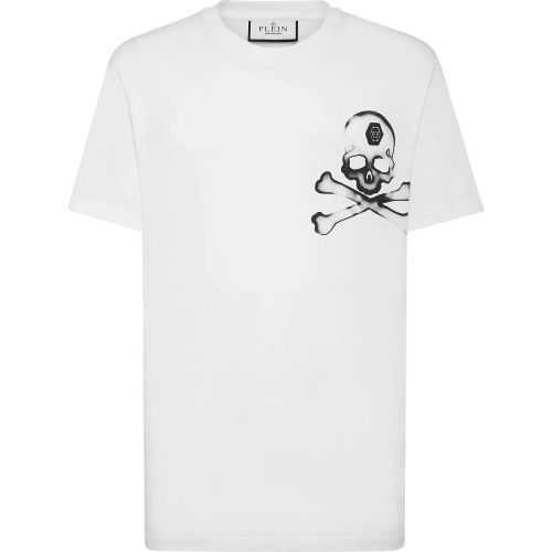 T-shirts And Polos White - Größe L - Philipp Plein - Modalova