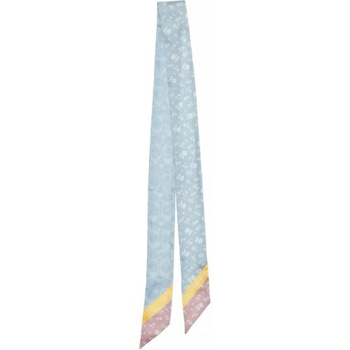 Tücher & Schals - Patchwork Airy Floral Silk Skinny - Gr. unisize - in - für Damen - Coach - Modalova