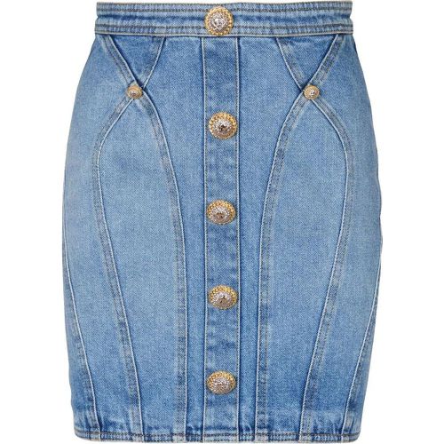 Skirts Blue - Größe 40 - blau - Balmain - Modalova