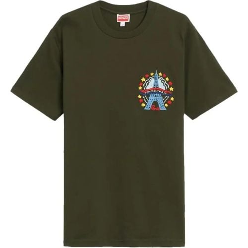 T-shirts And Polos Green - Größe L - Kenzo - Modalova