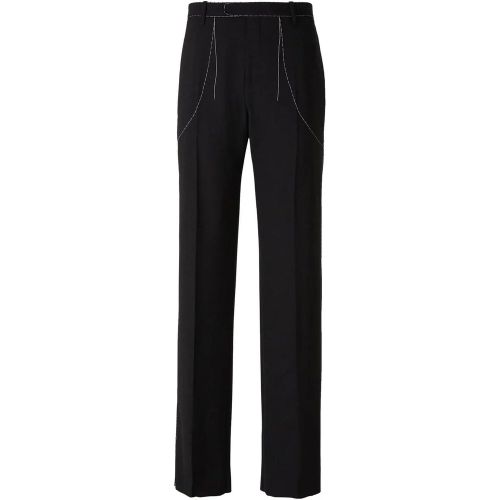 Wide Tailored Trousers - Größe 50 - Off-White - Modalova