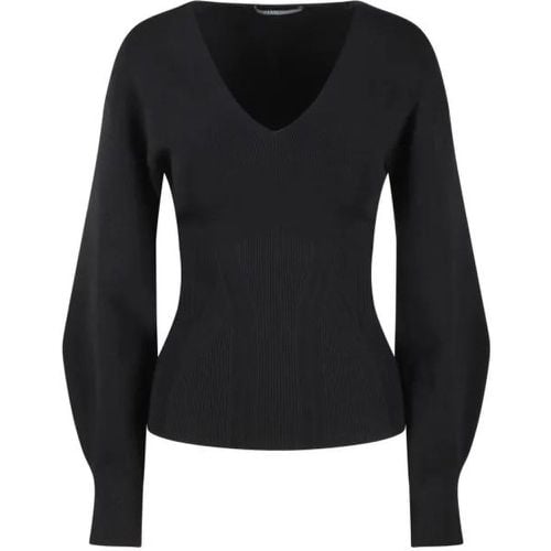 Viscose Knit Top - Größe 40 - alberta ferretti - Modalova