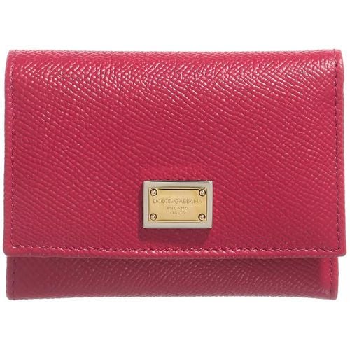 Portemonnaie - Dauphine - Gr. unisize - in Rosa - für Damen - Dolce&Gabbana - Modalova