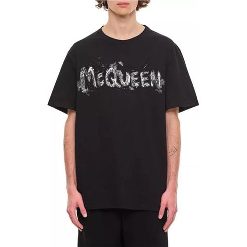 Round Neck T-Shirt - Größe M - alexander mcqueen - Modalova