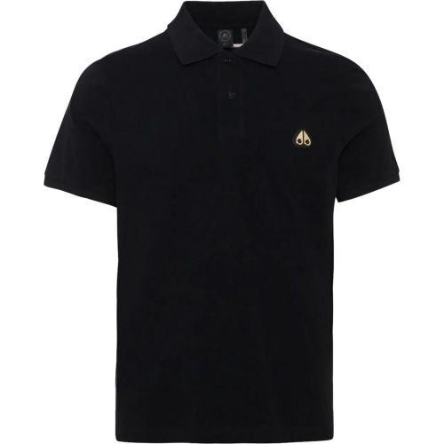 Everett Gold Polo Black - Größe S - Moose Knuckles - Modalova