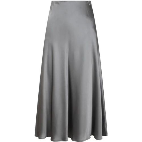 Satin Fluid Skirt - Größe 42 - Herno - Modalova