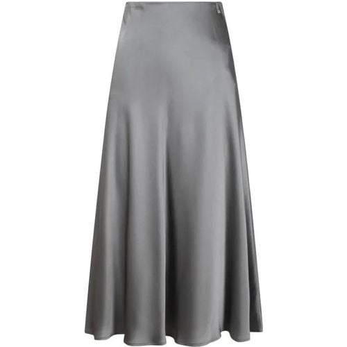 Satin Fluid Skirt - Größe 44 - Herno - Modalova