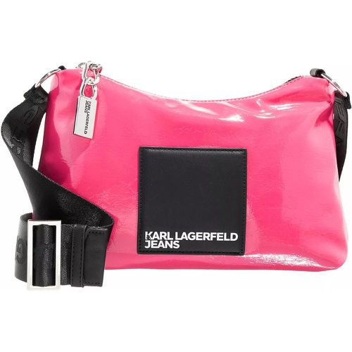 Crossbody Bags - Tech Leather Small Hobo - Gr. unisize - in Rosa - für Damen - Karl Lagerfeld Jeans - Modalova