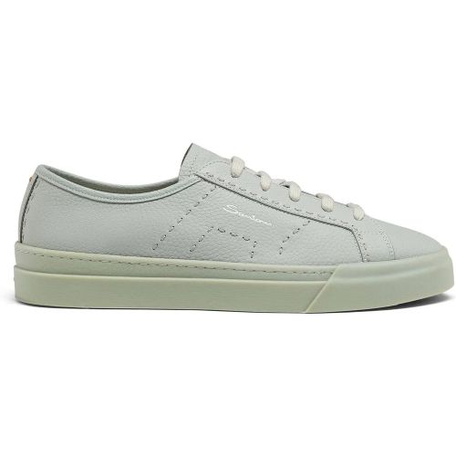 Low-Top Sneaker - Men's leather sneaker - Gr. UK_10 - in - für Damen - Santoni - Modalova
