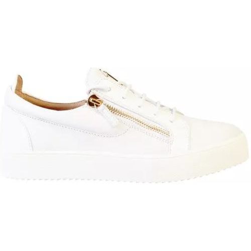 Sneakers - White Leather Sneakers - Gr. 40 (EU) - in - für Damen - giuseppe zanotti - Modalova