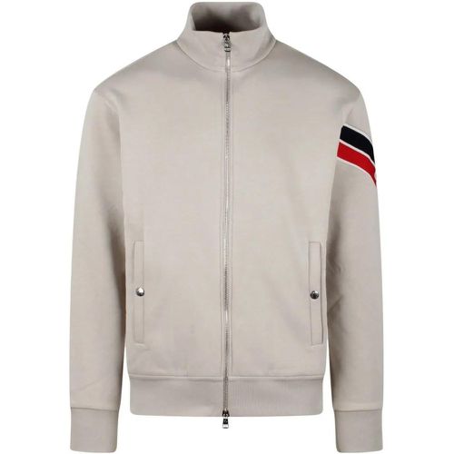 Zip Cardigan - Größe L - grau - Moncler - Modalova